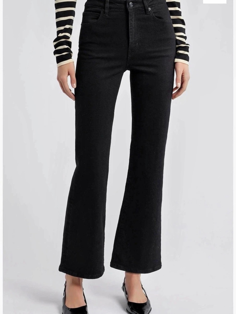 Frame Pixie Arrow High Waist Relaxed Bootcut Jeans